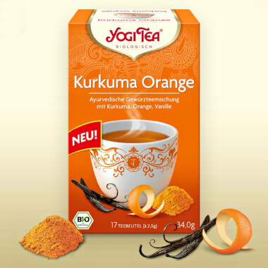 Kurkuma Orange, Yogi Tee®, Bio
