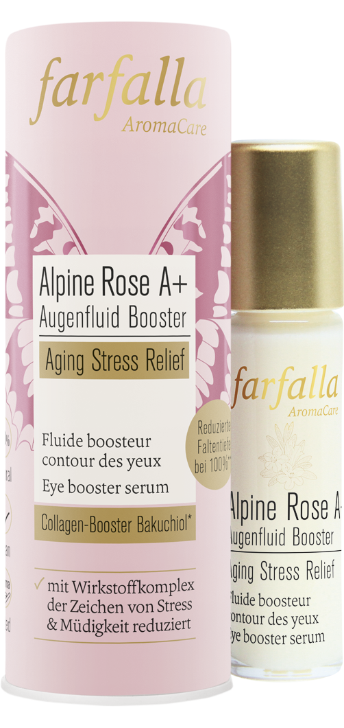 Alpine Rose A+ Augenfluid Booster, Aging Stress Relief